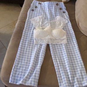 Cute meet & greet pantset